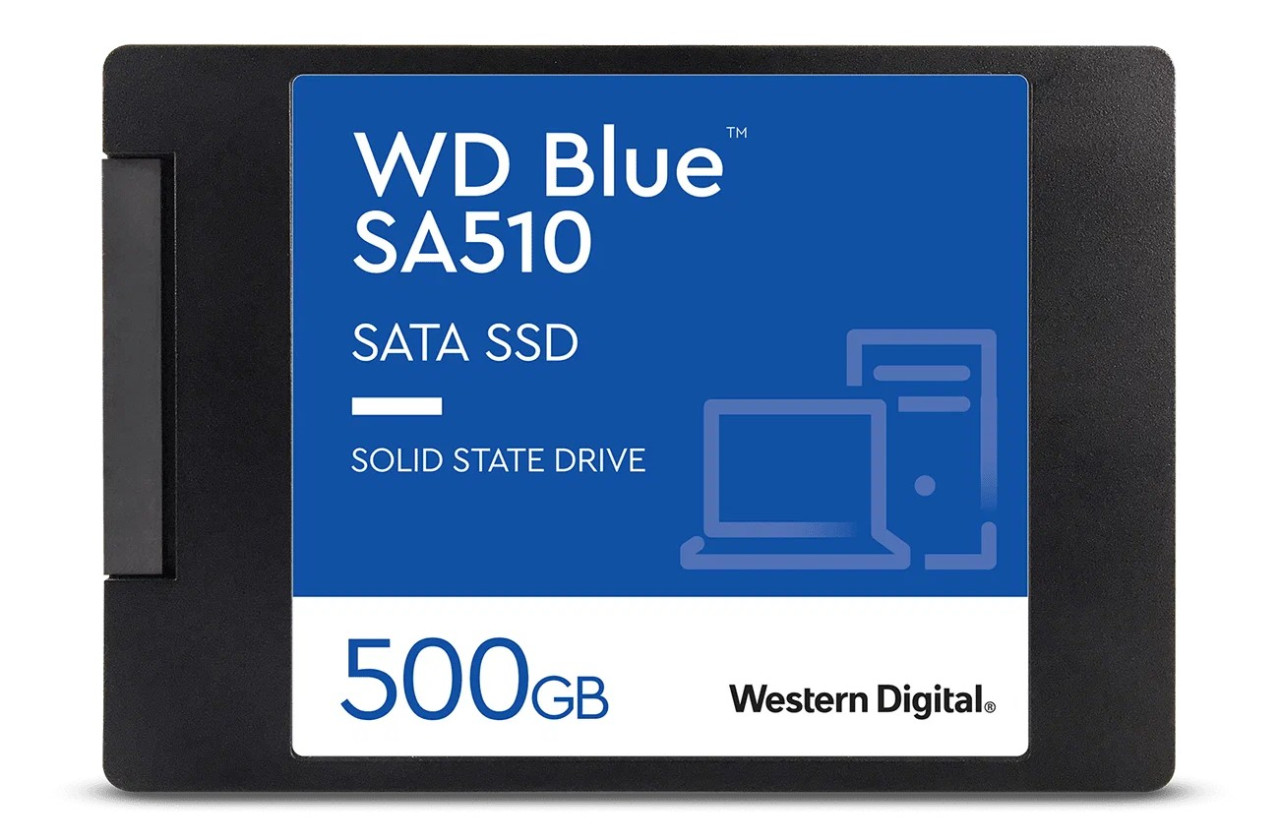 Твердотельный накопитель Western Digital WD Blue 500 ГБ SATA WDS500G3B0A