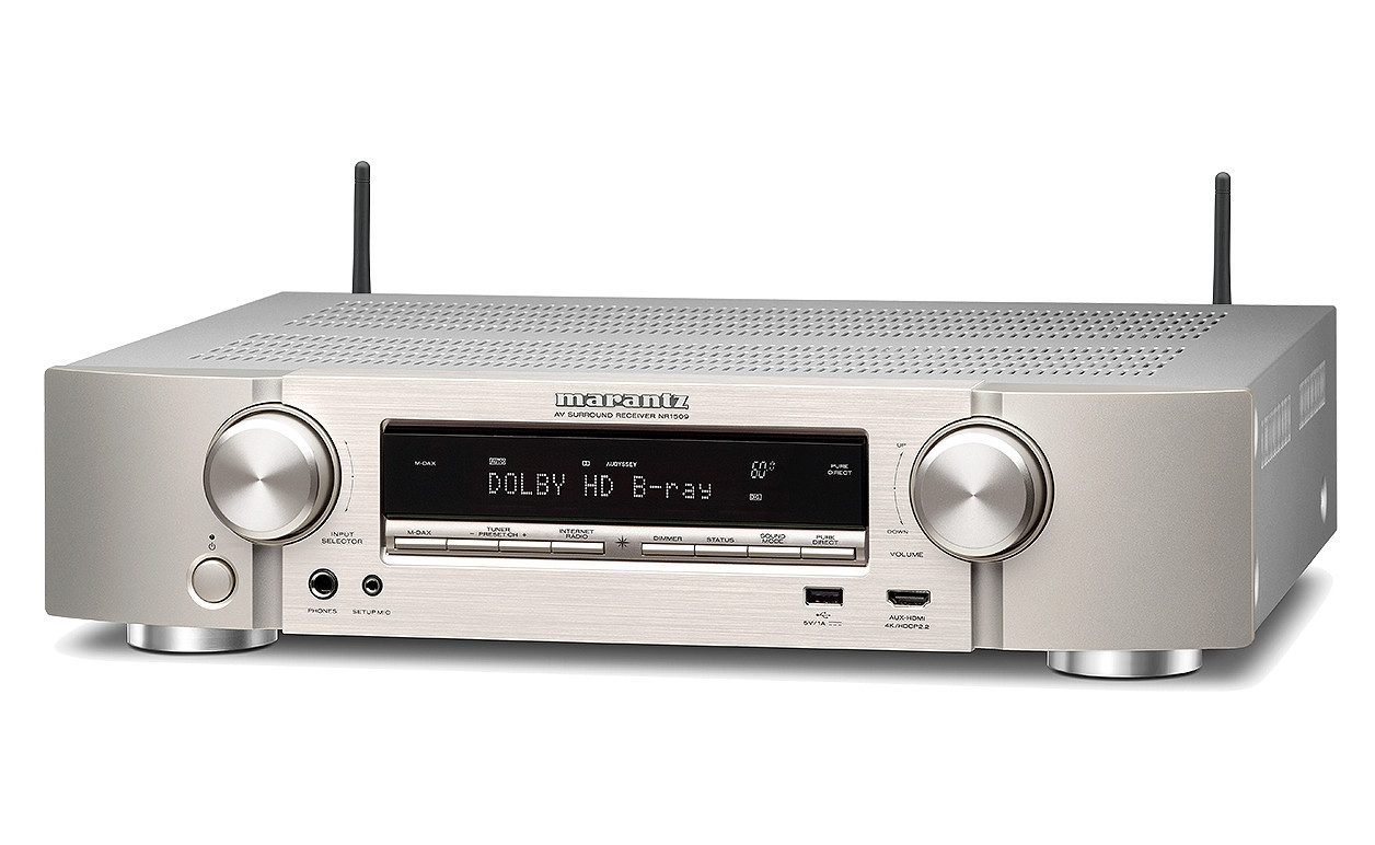 AV-ресивер Marantz NR1509 silver/gold