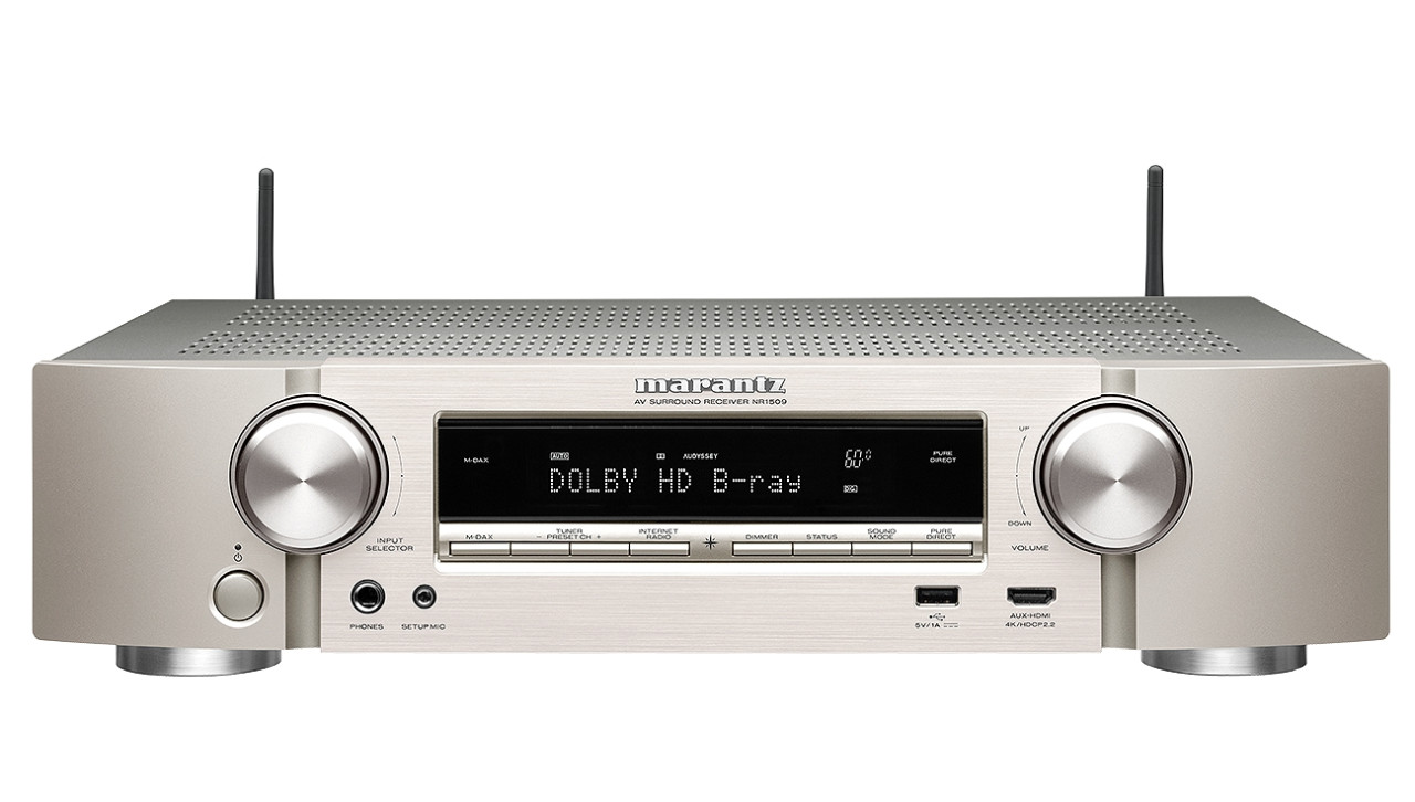 AV-ресивер Marantz NR1509 silver/gold