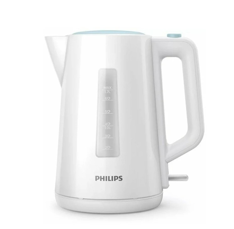 Чайник Philips HD9318/70, белый/голубой Чайник Philips HD9318/70, белый/голубой