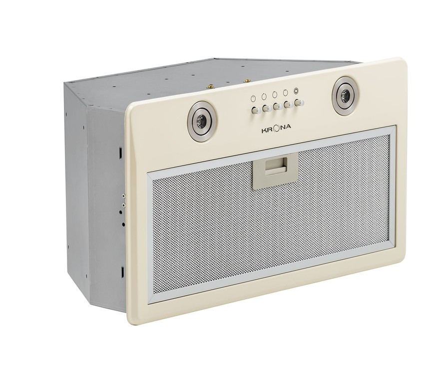 Встраиваемая вытяжка Krona RUNA 600 ivory PB Встраиваемая вытяжка Krona RUNA 600 ivory PB