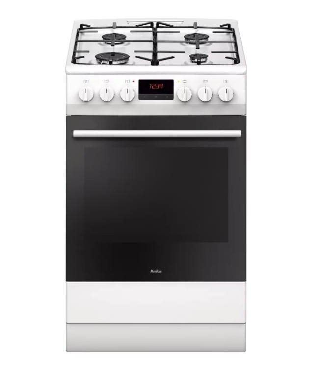 Плита газово-электрическая AMICA 510GED3.33ZpTaFQ(W) Плита газово-электрическая AMICA 510GED3.33ZpTaFQ(W)