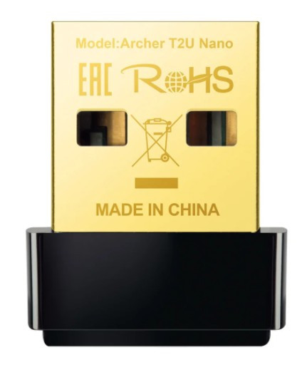 Wi-Fi адаптер TP-LINK Archer T2U Nano, черный