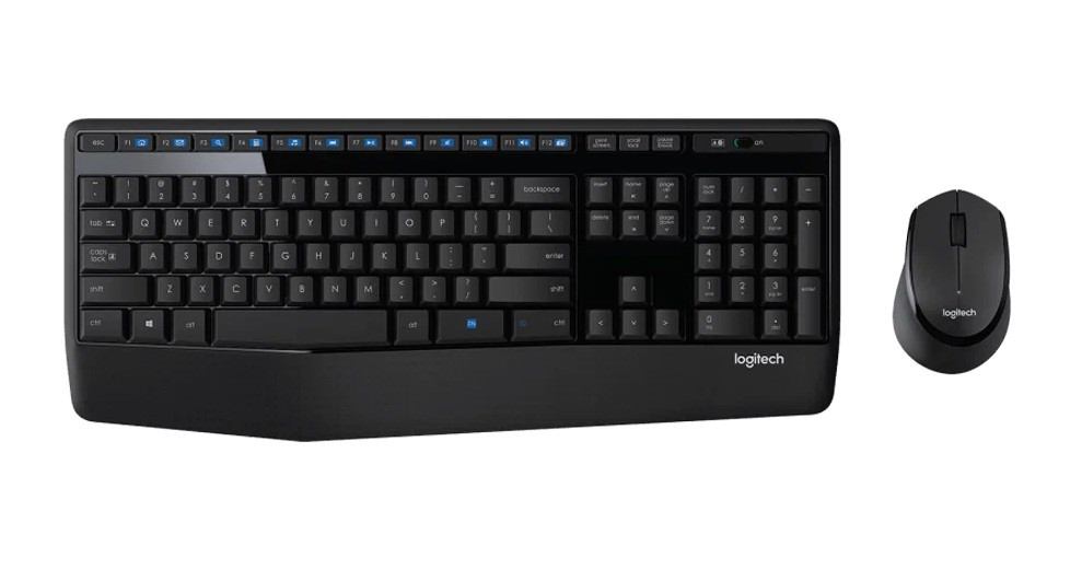 Комплект клавиатура + мышь Logitech Wireless Combo MK345 Black USB Комплект клавиатура + мышь Logitech Wireless Combo MK345 Black USB