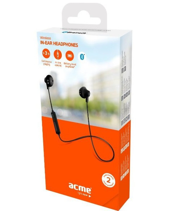 Беспроводные наушники с микрофоном ACME BH102 Bluetooth