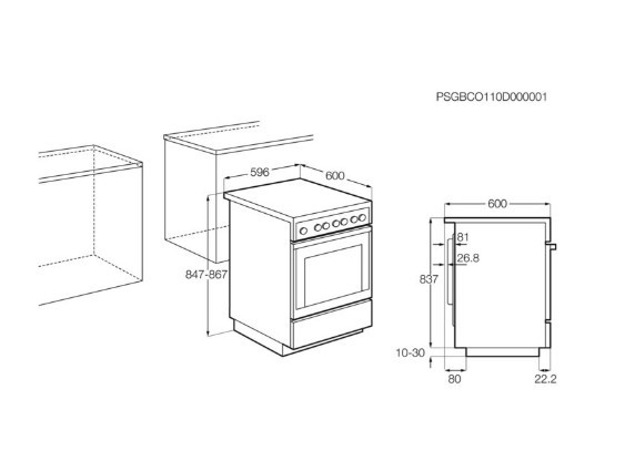 Плита электрическая ELECTROLUX EKC6450AOX Плита электрическая ELECTROLUX EKC6450AOX