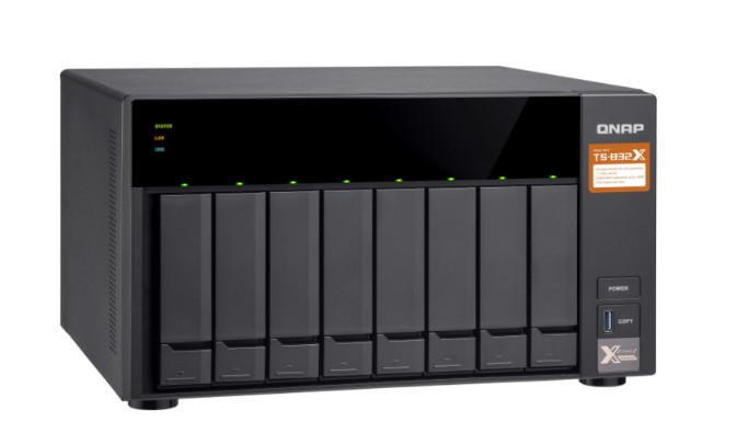 Сетевой накопитель QNAP TS-832X-8G Сетевой накопитель QNAP TS-832X-8G