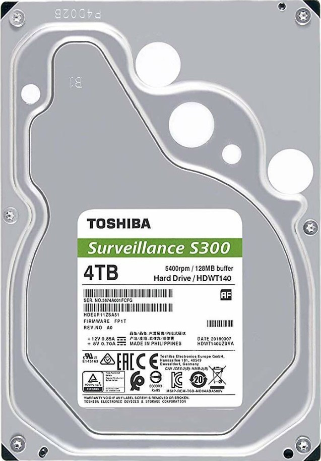 Жесткий диск TOSHIBA S300 4TB HDD