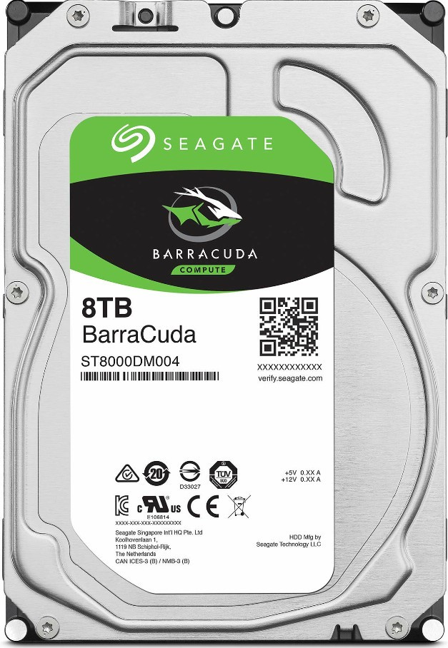 Жесткий диск SEAGATE BarraCuda HDD 8TB