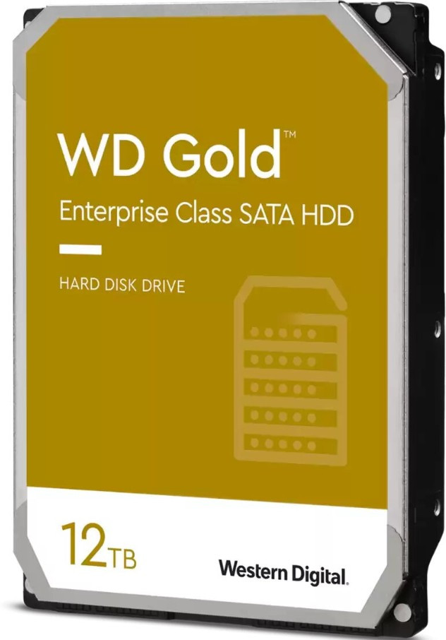 Жесткий диск WD Gold 12TB 3.5" SATA III HDD