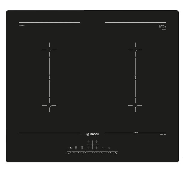 Индукционная варочная панель Bosch PVQ611FC5E, черный