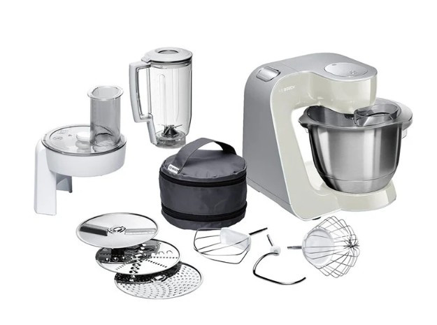 Комбайн Bosch MUM 5 MUM58L20 серый минерал/серебристый Комбайн Bosch MUM 5 MUM58L20 серый минерал/серебристый