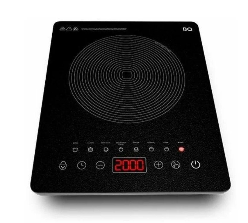 Электрическая плита, индукционная BQ HP102B Black Электрическая плита, индукционная BQ HP102B Black