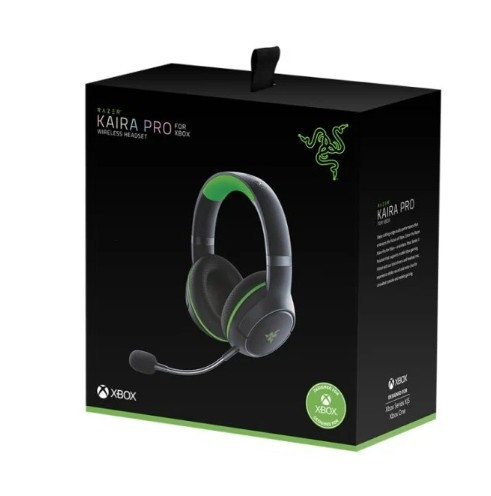 Компьютерная гарнитура RAZER Kaira Pro for Xbox, черно-зеленый