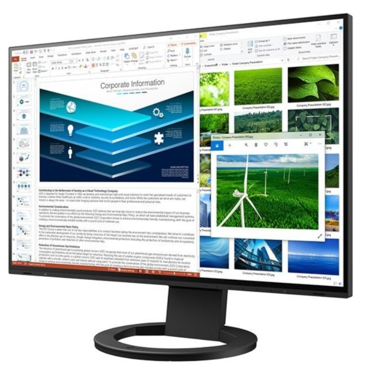 Монитор EIZO FlexScan EV2485-BK 24.1" 1920x1200px IPS