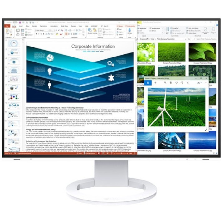 Монитор EIZO FlexScan EV2485-WT 24.1" 1920x1200px IPS