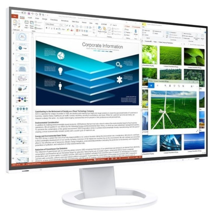 Монитор EIZO FlexScan EV2485-WT 24.1" 1920x1200px IPS