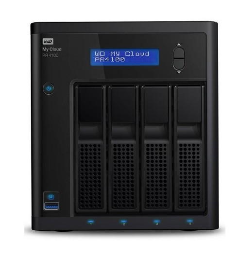 Сетевой накопитель WD My Cloud Pro PR4100 8TB (WDBNFA0080KBK) Сетевой накопитель WD My Cloud Pro PR4100 8TB (WDBNFA0080KBK)