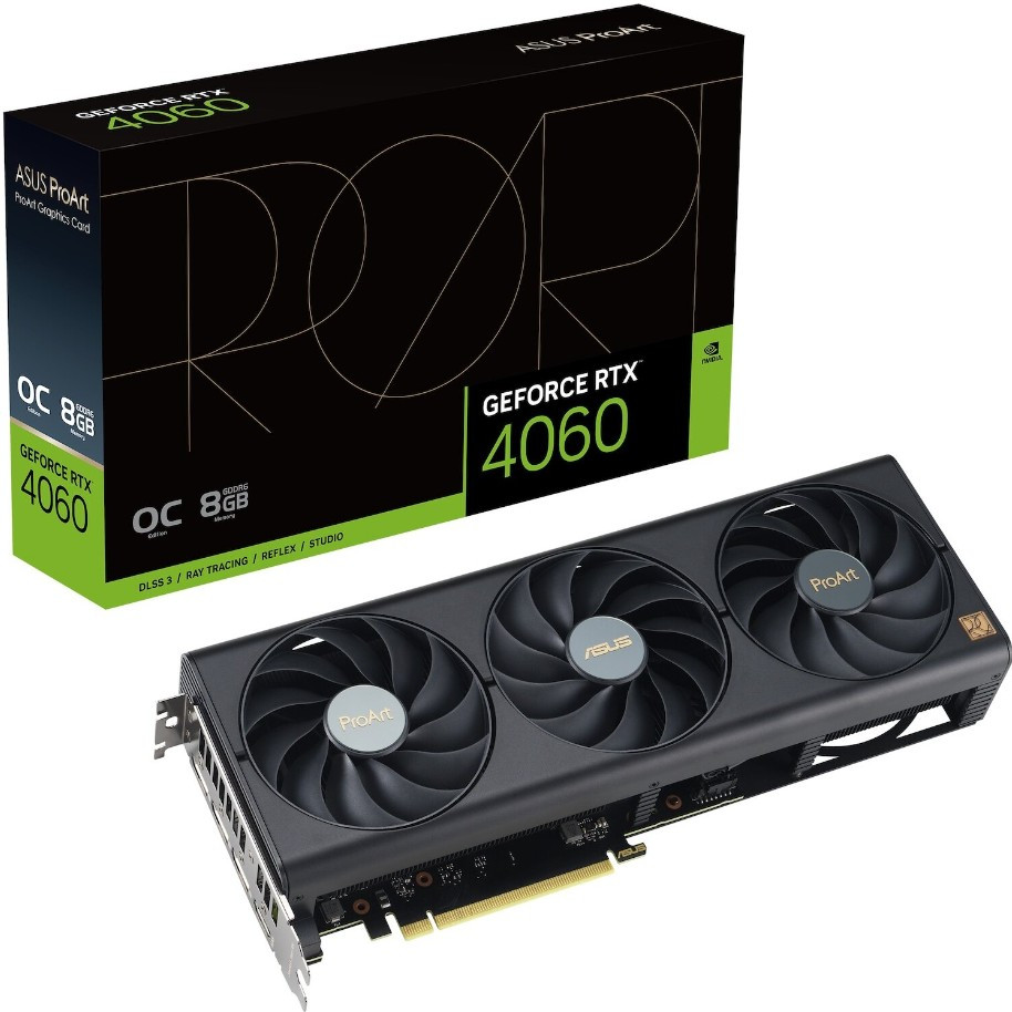 Видеокарта ASUS ProArt GeForce RTX 4060 OC Edition 8GB