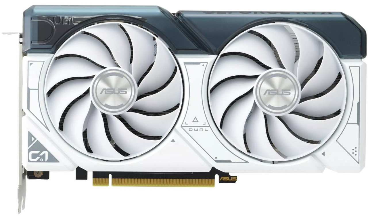 Видеокарта ASUS GeForce RTX 4060 Ti Dual White OC 8GB DLSS 3