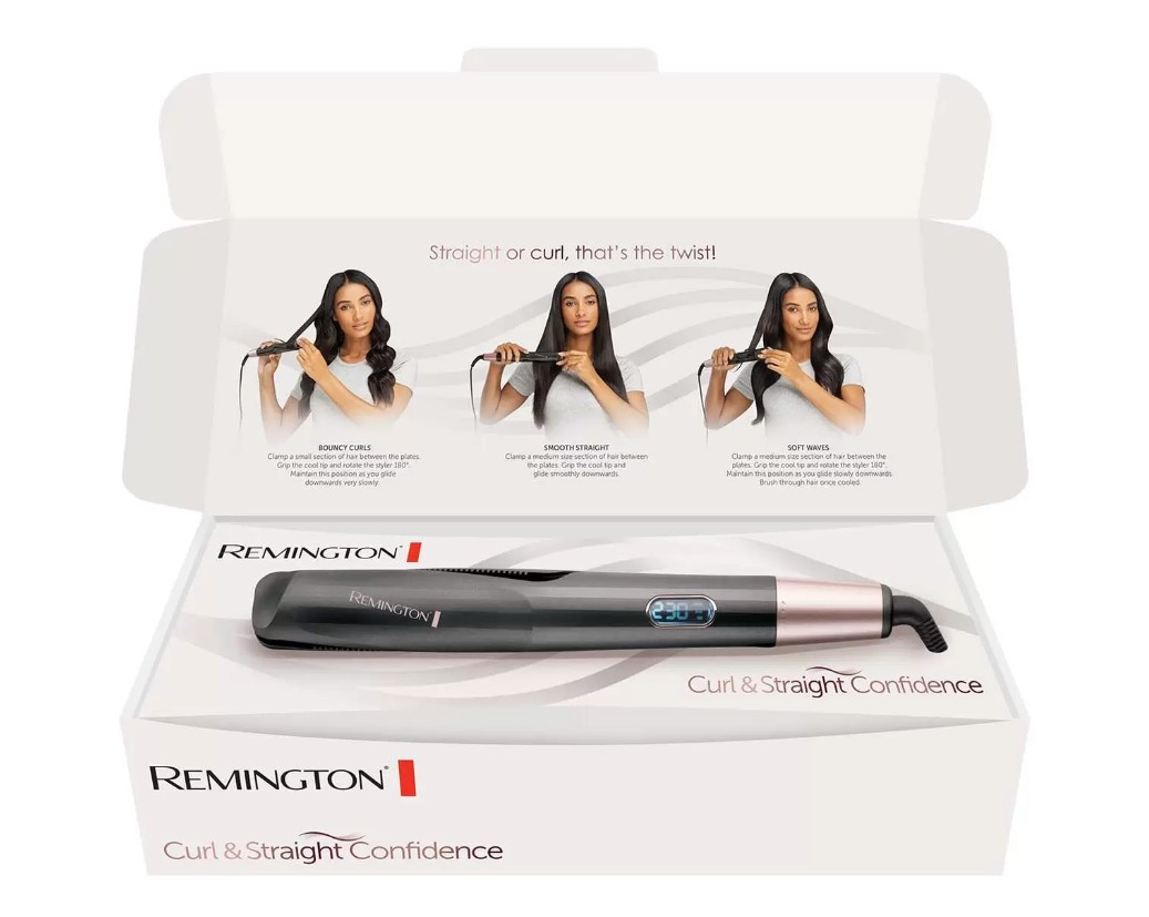 Выпрямитель для волос Remington Curl Confidence S6606 Выпрямитель для волос Remington Curl Confidence S6606