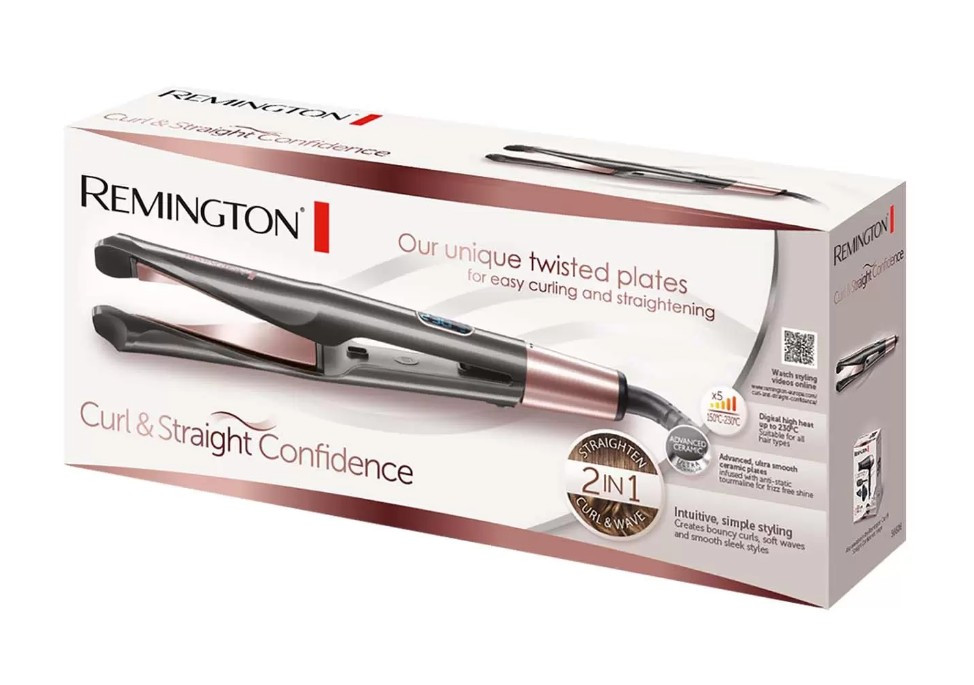 Выпрямитель для волос Remington Curl Confidence S6606 Выпрямитель для волос Remington Curl Confidence S6606