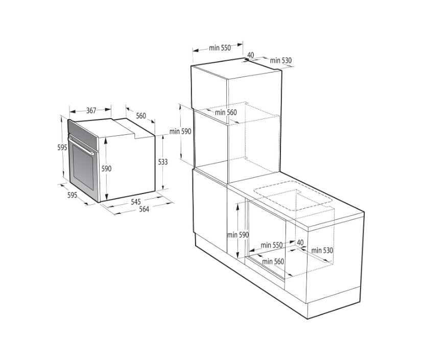 Духовой шкаф Gorenje BOS6737E20FBG Духовой шкаф Gorenje BOS6737E20FBG