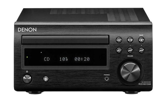 Музыкальный центр Denon D-M41DAB / RCD-M41DAB (black) + SC-M41 (cherry)