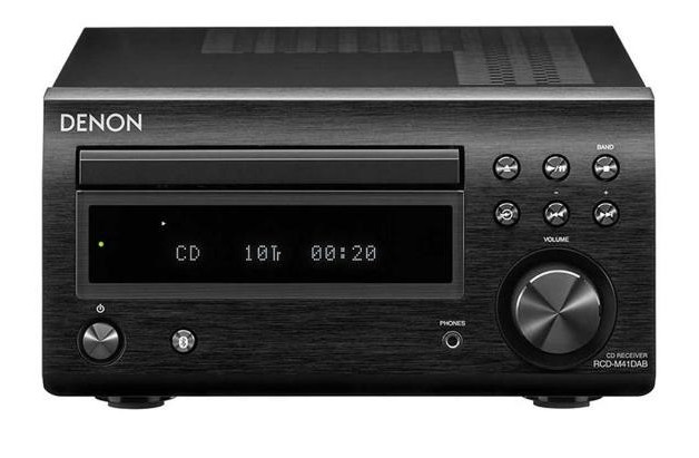 Музыкальный центр Denon D-M41DAB / RCD-M41DAB (black) + SC-M41 (black)