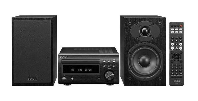 Музыкальный центр Denon D-M41DAB / RCD-M41DAB (black) + SC-M41 (black)