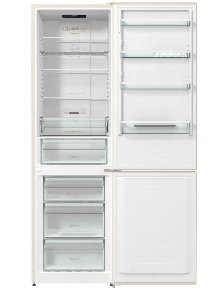 Холодильник Gorenje NRK 6202 CLI, бежевый Холодильник Gorenje NRK 6202 CLI, бежевый