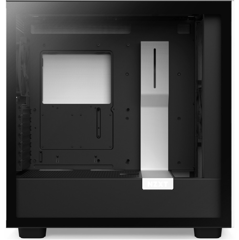 Корпус компьютерный NZXT H7 Flow Черно-белый