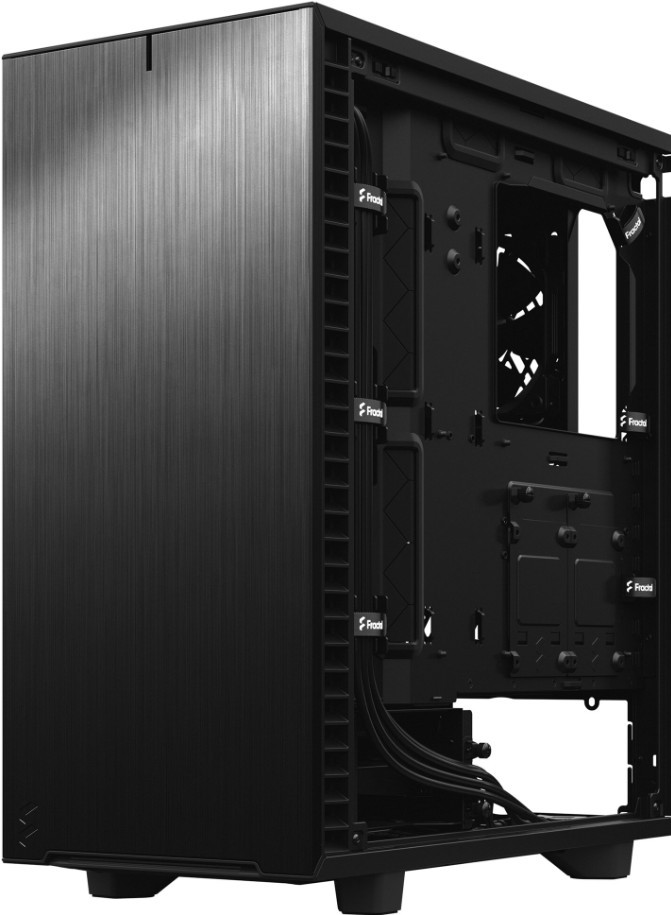 Корпус компьютерный FRACTAL DESIGN Define 7 Compact TG Dark Tint Черный