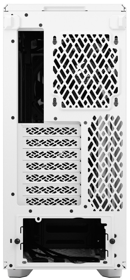 Корпус компьютерный FRACTAL DESIGN Meshify 2 Compact TG Clear Tint Белый