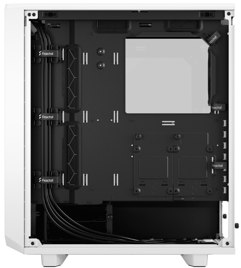 Корпус компьютерный FRACTAL DESIGN Meshify 2 Compact TG Clear Tint Белый