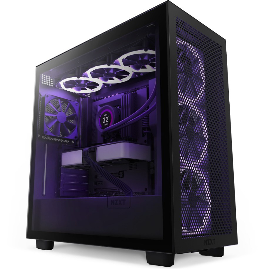 Корпус компьютерный NZXT H7 Flow Черный