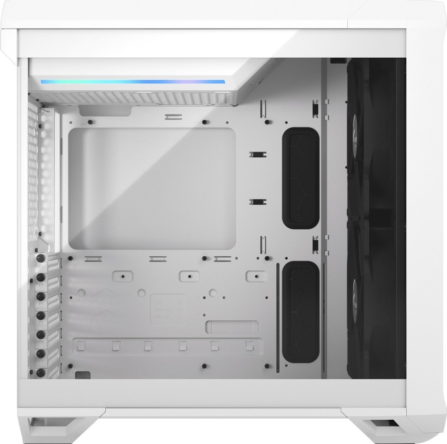 Корпус компьютерный FRACTAL DESIGN Torrent Compact TG Clear Tint Белый