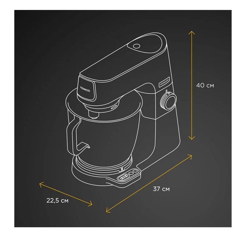 Кухонная машина Kenwood KVL85.004SI Titanium Chef Baker XL серебристый Кухонная машина Kenwood KVL85.004SI Titanium Chef Baker XL серебристый