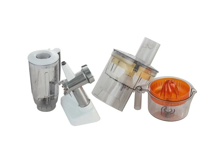 Кухонный комбайн Bosch Styline MUM54251, 900 Вт, белый/серебристый Кухонный комбайн Bosch Styline MUM54251, 900 Вт, белый/серебристый