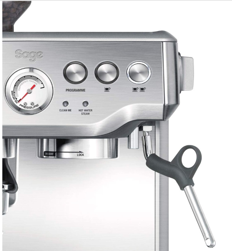 Кофемашина SAGE Barista Express SES875BSS, серебристый Кофемашина SAGE Barista Express SES875BSS, серебристый