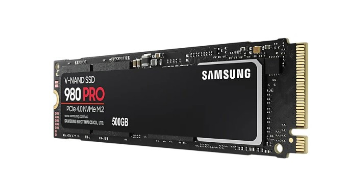 Твердотельный накопитель Samsung 980 PRO 500 ГБ M.2 MZ-V8P500BW