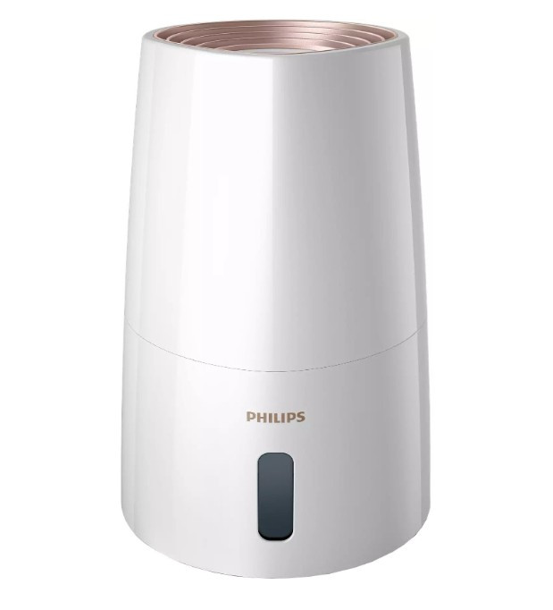 Увлажнитель воздуха Philips HU3916/10 (25 Вт, 45 м², объем 3 л, 300 мл/ч, гигростат, белый)