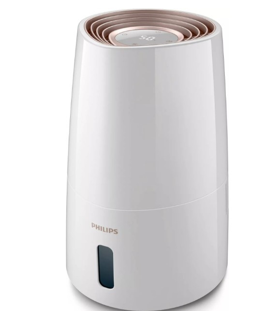 Увлажнитель воздуха Philips HU3916/10 (25 Вт, 45 м², объем 3 л, 300 мл/ч, гигростат, белый)