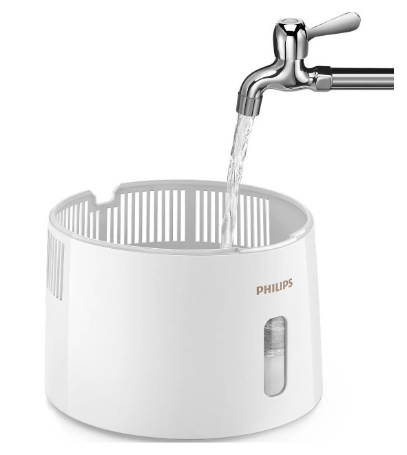 Увлажнитель воздуха Philips HU3916/10 (25 Вт, 45 м², объем 3 л, 300 мл/ч, гигростат, белый)