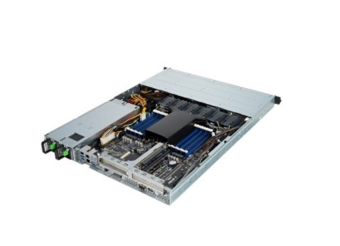 Сервер ASUS RS500A-E10-RS12U без процессора/без ОЗУ/без накопителей/количество отсеков 2.5" hot swap: 12/2 x 650 Вт/LAN 1 Гбит/c