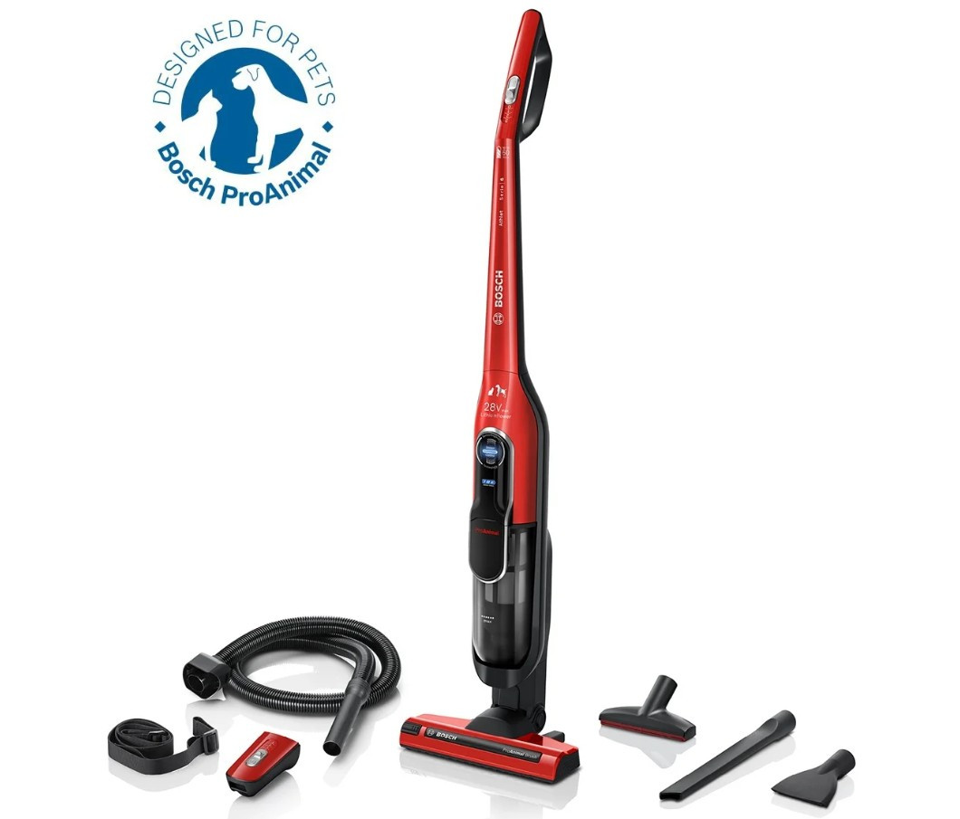 Пылесос Bosch BCH86PET1, красный Пылесос Bosch BCH86PET1, красный