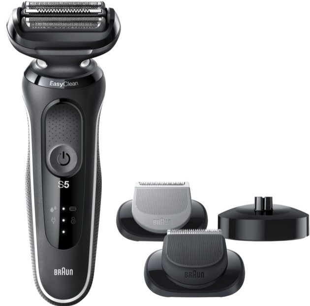 Электробритва Braun 50-W4650CS Series 5, черный/белый Электробритва Braun 50-W4650CS Series 5, черный/белый