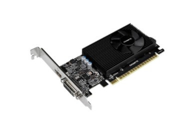 Видеокарта GigaByte GeForce GT730 LP (902/5000) GDDR5 2048MB 64-bit, PCI-E16x 3.0. Количество поддерживаемых мониторов - 3. (DVI-D, HDMI)