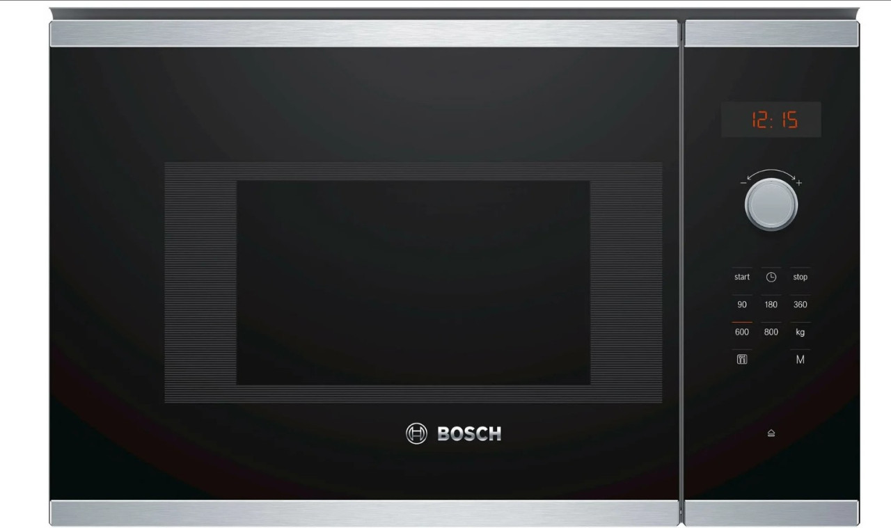 Микроволновая печь встраиваемая Bosch BFL523MS0, черный