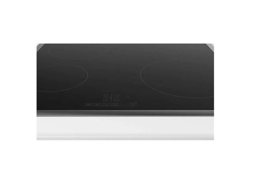 Электрическая варочная панель Bosch PKE645BB2E, цвет панели черный, цвет рамки серебристый